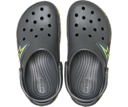 Kinder Classic Bolt Lights Clog