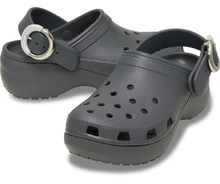 Classic Platform Dipped Schnalle Clog