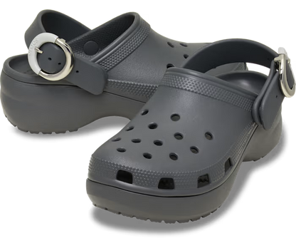 Classic Platform Dipped Schnalle Clog
