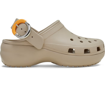 Classic Platform Dipped Schnalle Clog