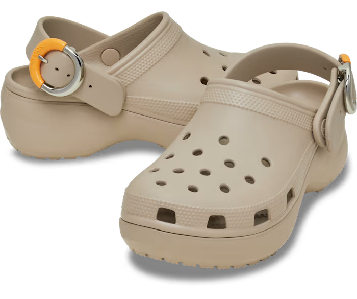 Classic Platform Dipped Schnalle Clog