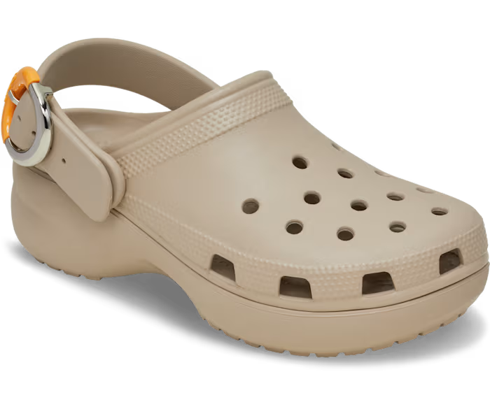 Classic Platform Dipped Schnalle Clog