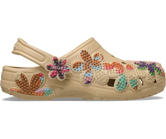 Classic Summer Perlenbesetzt Clog