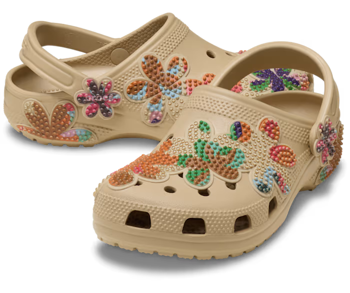 Classic Summer Perlenbesetzt Clog