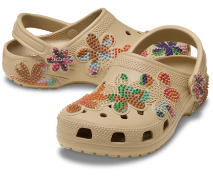 Classic Summer Perlenbesetzt Clog