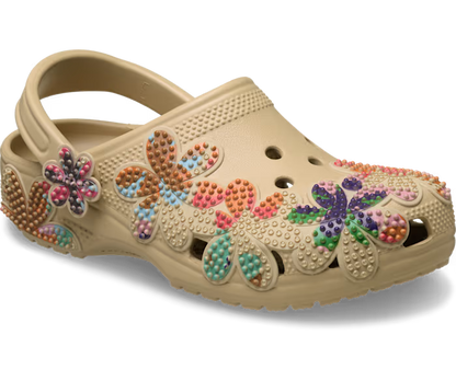Classic Summer Perlenbesetzt Clog