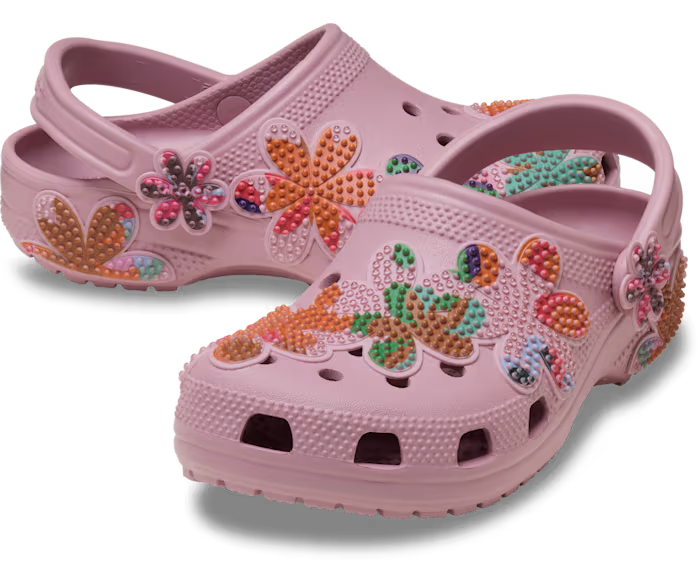 Classic Summer Perlenbesetzt Clog