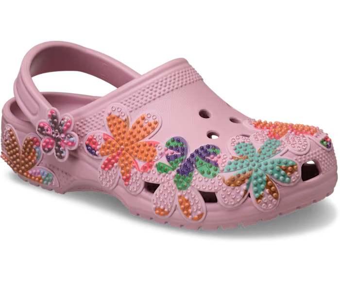Classic Summer Perlenbesetzt Clog