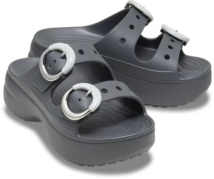 Damen Saturday Platform Dipped Schnalle Sandale