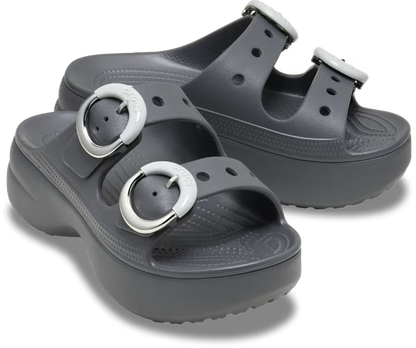 Damen Saturday Platform Dipped Schnalle Sandale