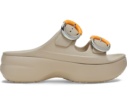 Damen Saturday Platform Dipped Schnalle Sandale