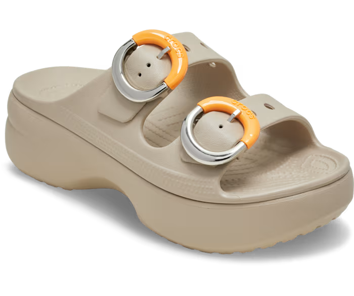Damen Saturday Platform Dipped Schnalle Sandale