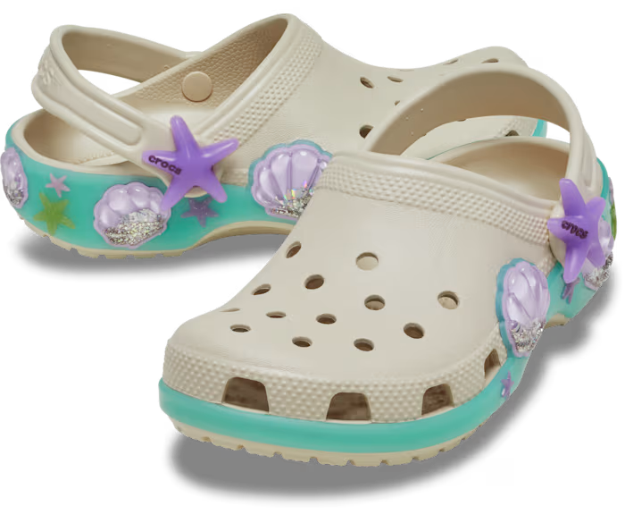 Kinder Classic Sea Sparkle Shaker Clog