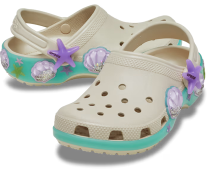 Kinder Classic Sea Sparkle Shaker Clog