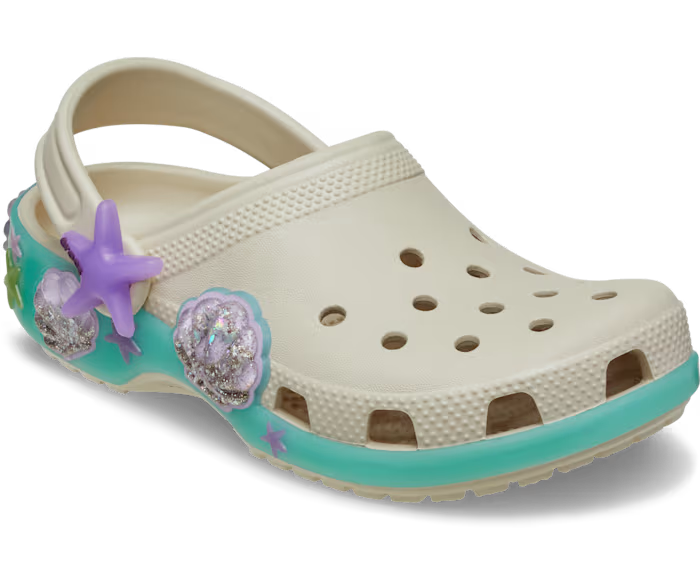 Kinder Classic Sea Sparkle Shaker Clog