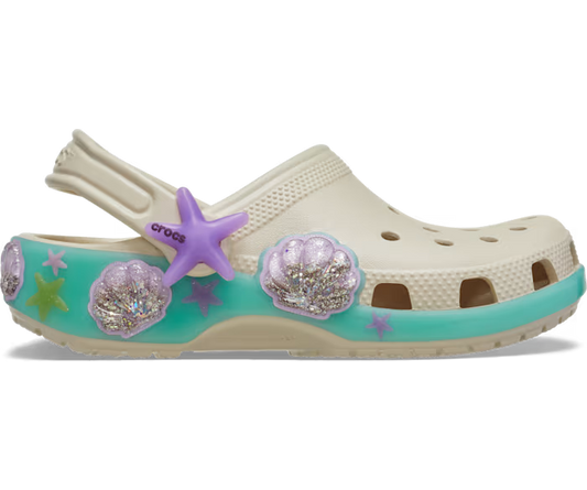 Kleinkind Classic Sea Sparkle Shaker Clog