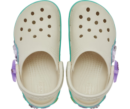 Kleinkind Classic Sea Sparkle Shaker Clog