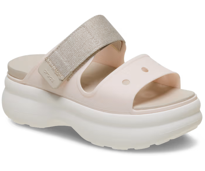 Soho Two Riemen Shimmer Sandale
