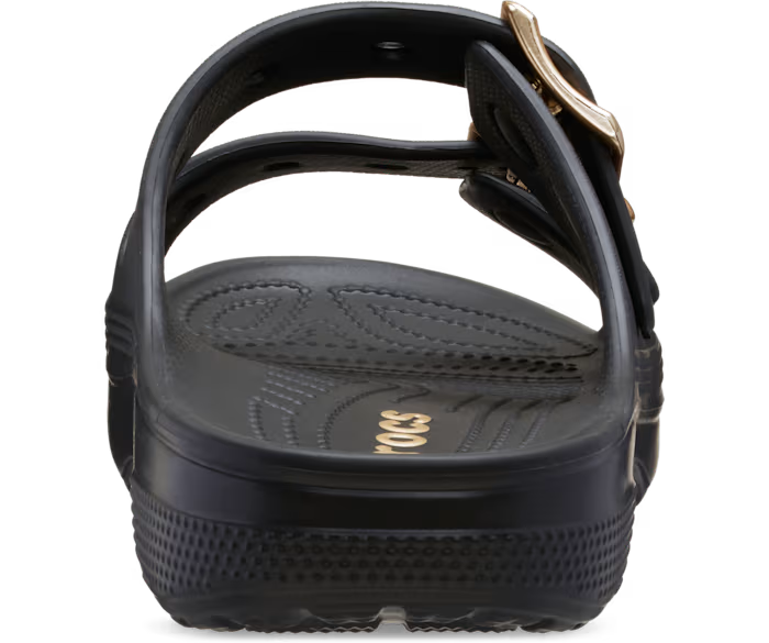 Damen Metallic Schnalle Saturday Sandale