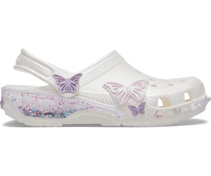 Kinder Classic Schmetterling Sparkle Shaker Clog