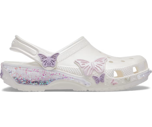Kinder Classic Schmetterling Sparkle Shaker Clog