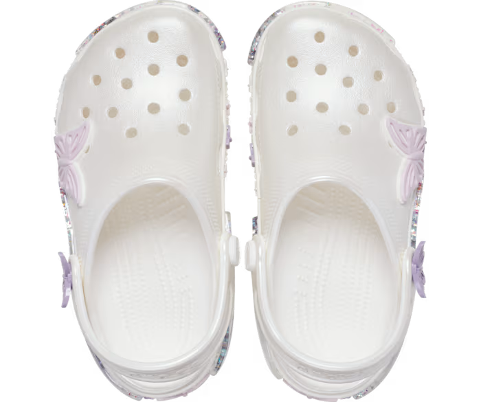Kinder Classic Schmetterling Sparkle Shaker Clog