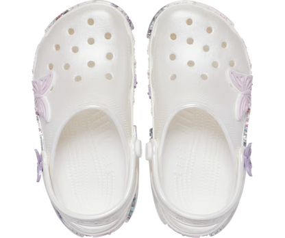 Kinder Classic Schmetterling Sparkle Shaker Clog