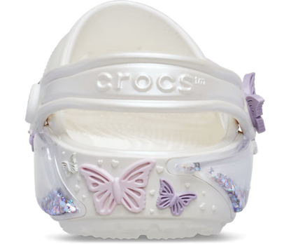 Kinder Classic Schmetterling Sparkle Shaker Clog