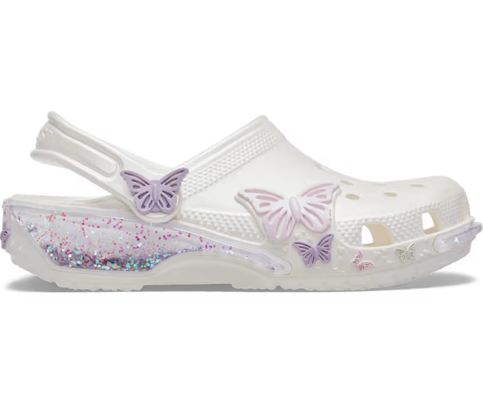 Kleinkind Classic Schmetterling Sparkle Shaker Clog