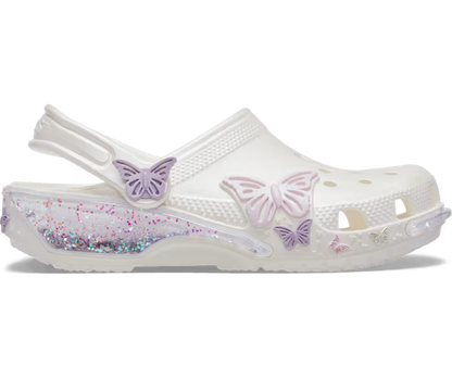 Kleinkind Classic Schmetterling Sparkle Shaker Clog