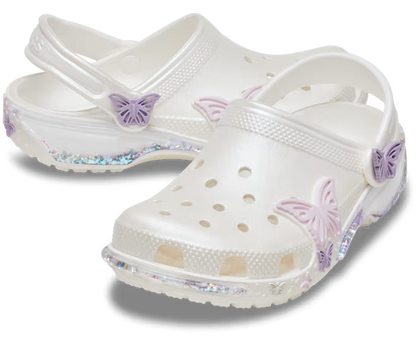 Kleinkind Classic Schmetterling Sparkle Shaker Clog