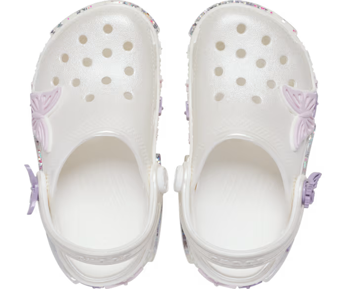 Kleinkind Classic Schmetterling Sparkle Shaker Clog