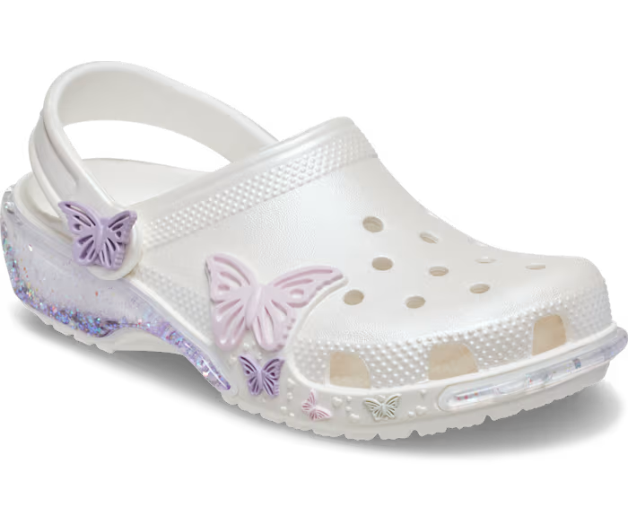 Kleinkind Classic Schmetterling Sparkle Shaker Clog