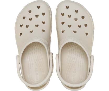 Classic Hearts Cut Out Clog