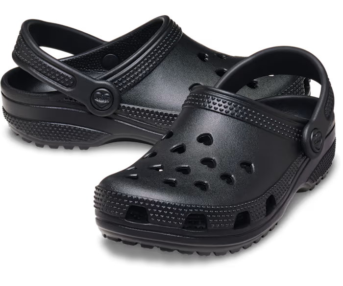 Kinder Classic Hearts Cut Out Clog