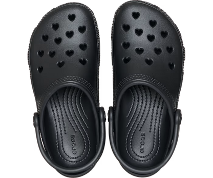 Kinder Classic Hearts Cut Out Clog