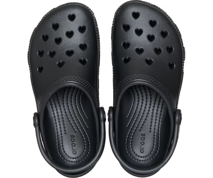 Kinder Classic Hearts Cut Out Clog