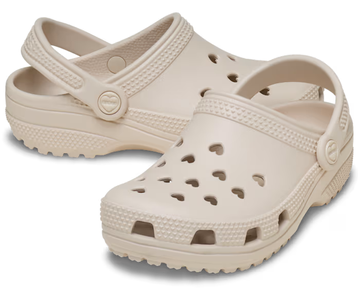Kinder Classic Hearts Cut Out Clog