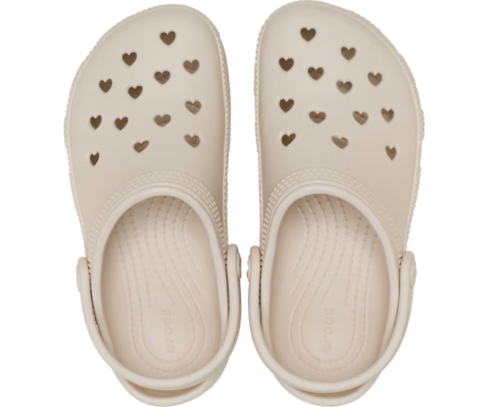 Kinder Classic Hearts Cut Out Clog