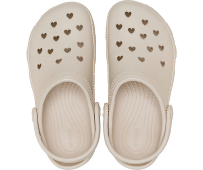 Kinder Classic Hearts Cut Out Clog