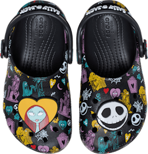 Toddlers’ Disney Tim Burton's The Nightmare Before Christmas Jack and Sally Classic Clog