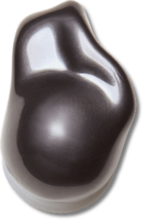 Schwarz Pear Baroque Perle