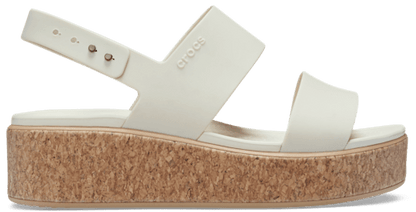 Brooklyn Low Wedge Cork Sandale