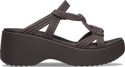 Damen Metallic Schnalle Saturday Sandale