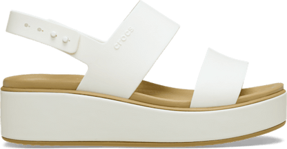 Brooklyn Low Wedge Matte Wrap Sandale