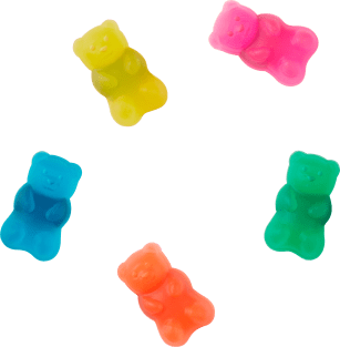 Candy Bear 5er-Pack