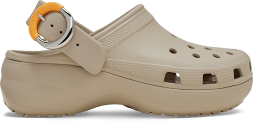 Classic Platform Dipped Schnalle Clog
