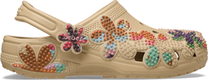 Classic Summer Perlenbesetzt Clog
