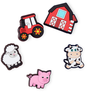 Cutesy Farm Animal 5er-Pack