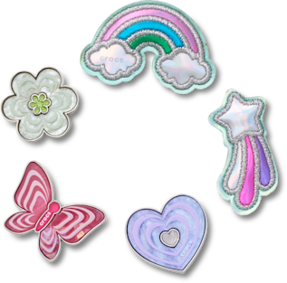 Neu Funky Girly Icons 5er-Pack